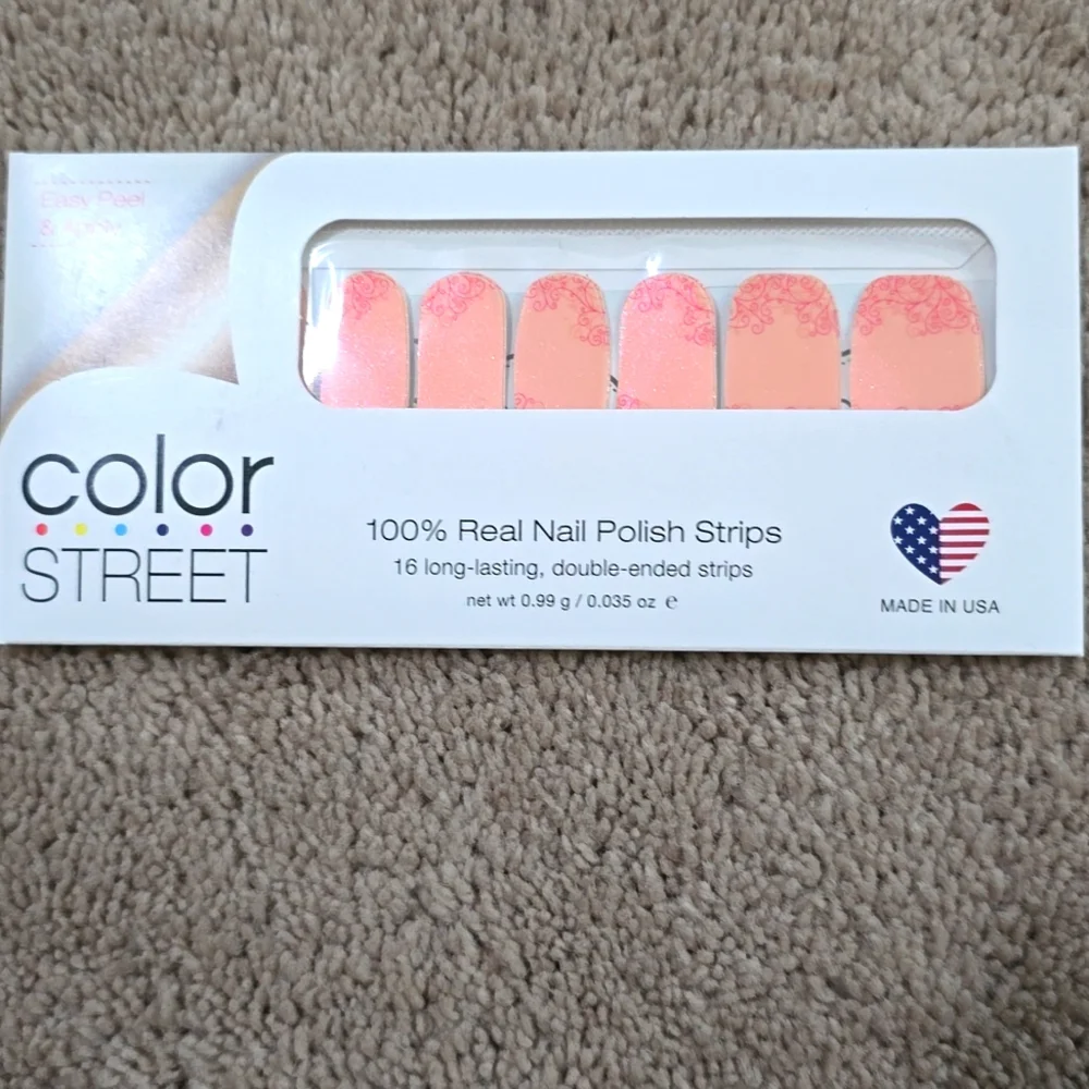 Color Street SWEET CHATEAU Press On Nails 100% Real Polish